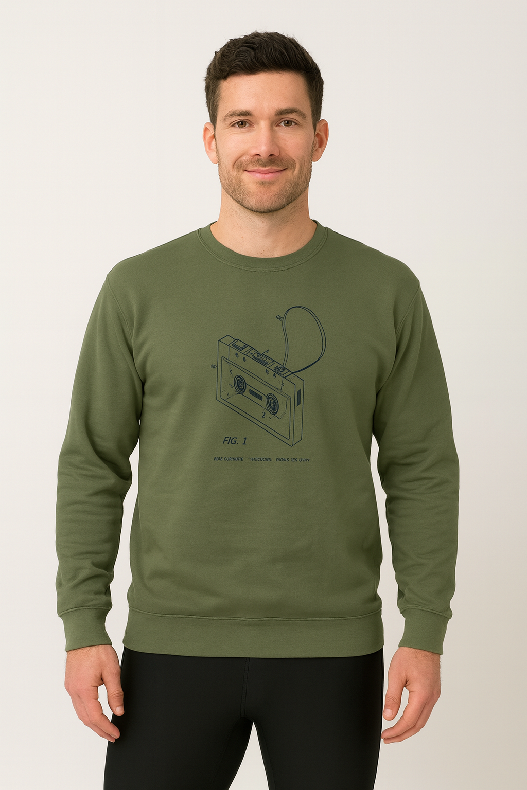 Sweatshirt - Cassette - Army