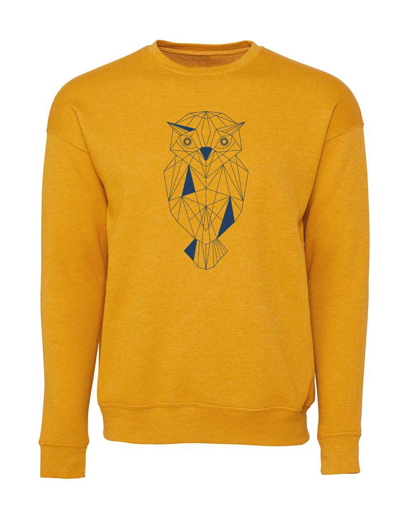 Sweatshirt - Owl - Mustard