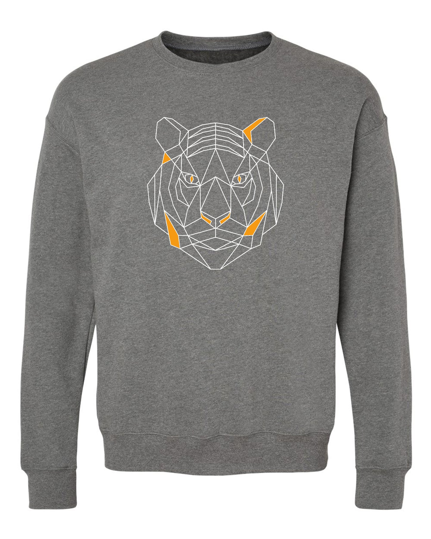 Sweatshirt Tiger - Heather Grey